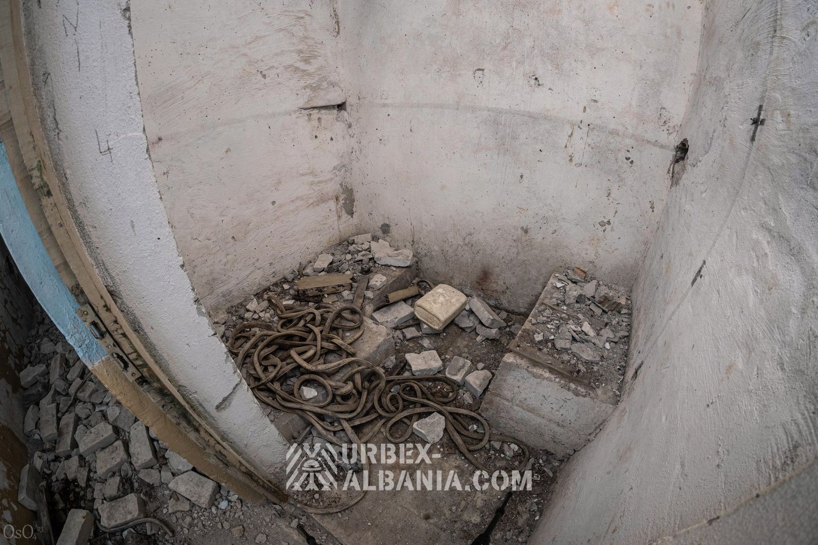 Kommandobunker des Tirana-Bezirks