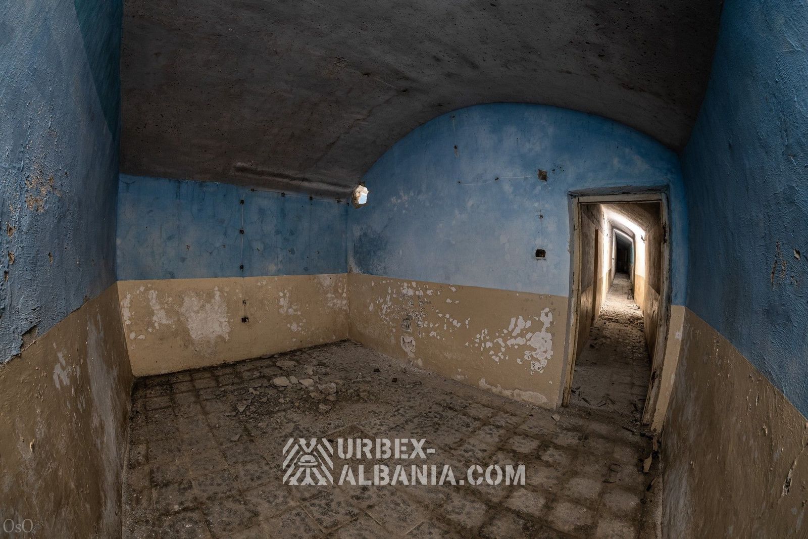 Kommandobunker des Tirana-Bezirks