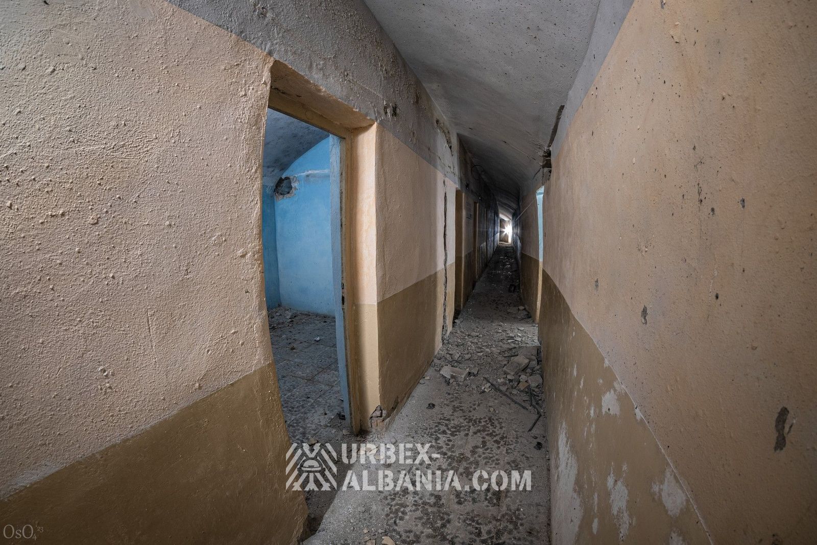 Kommandobunker des Tirana-Bezirks