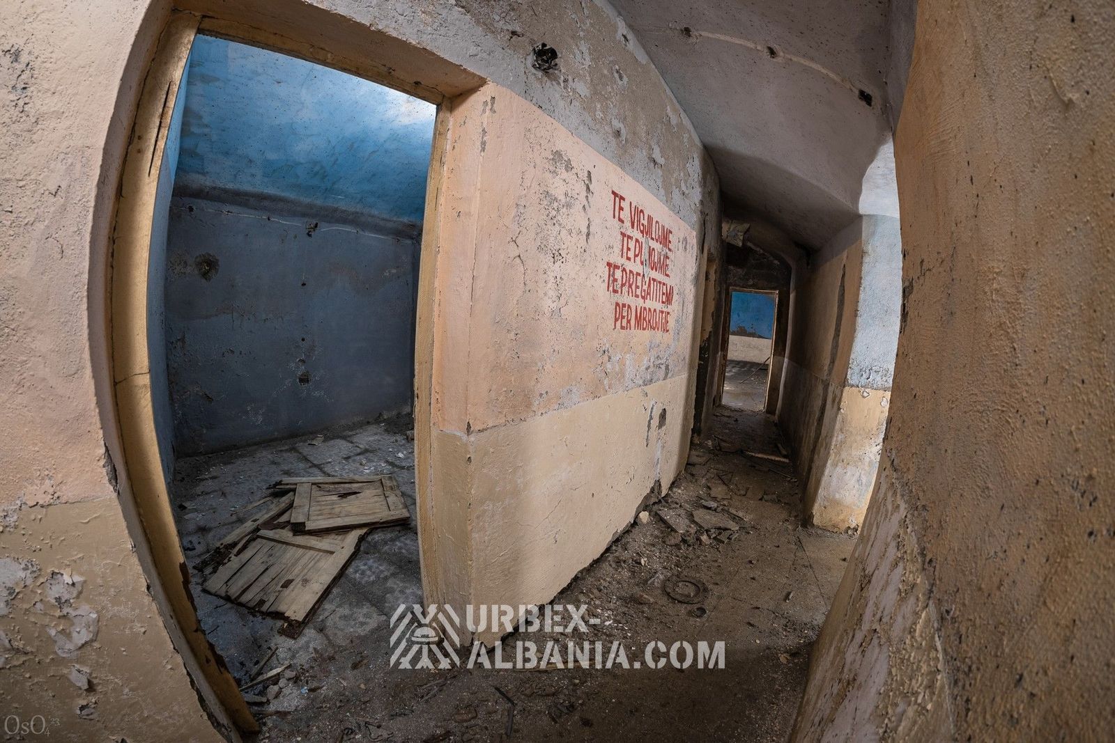 Kommandobunker des Tirana-Bezirks