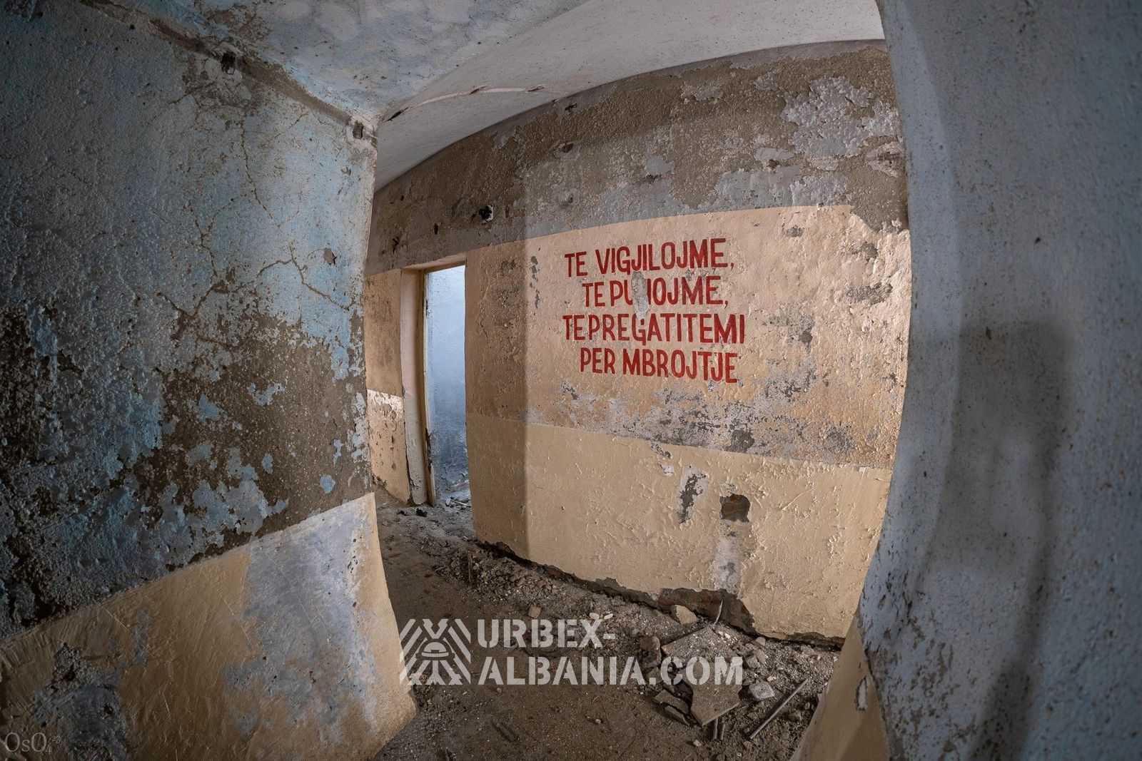 Kommandobunker des Tirana-Bezirks