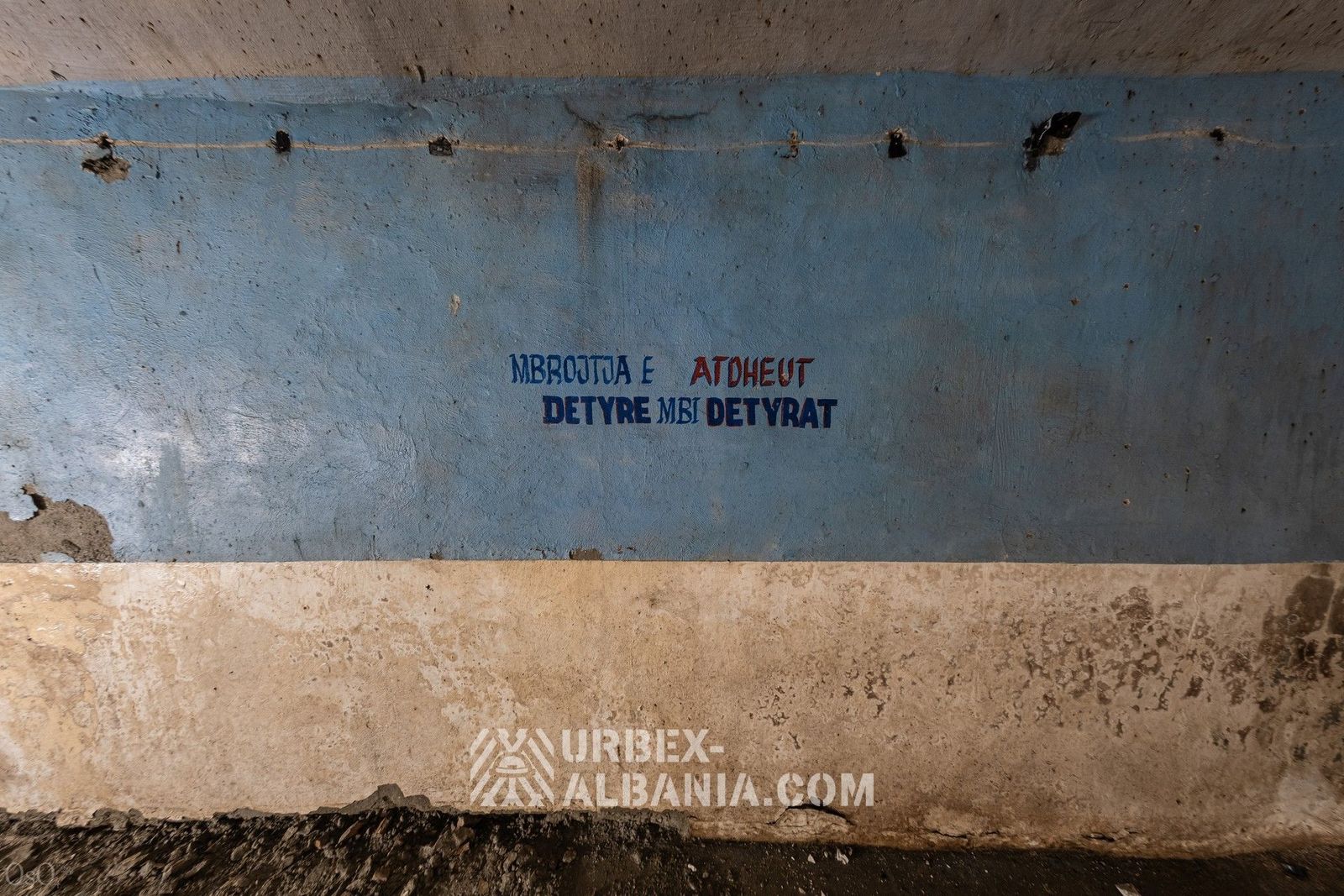 Kommandobunker des Tirana-Bezirks