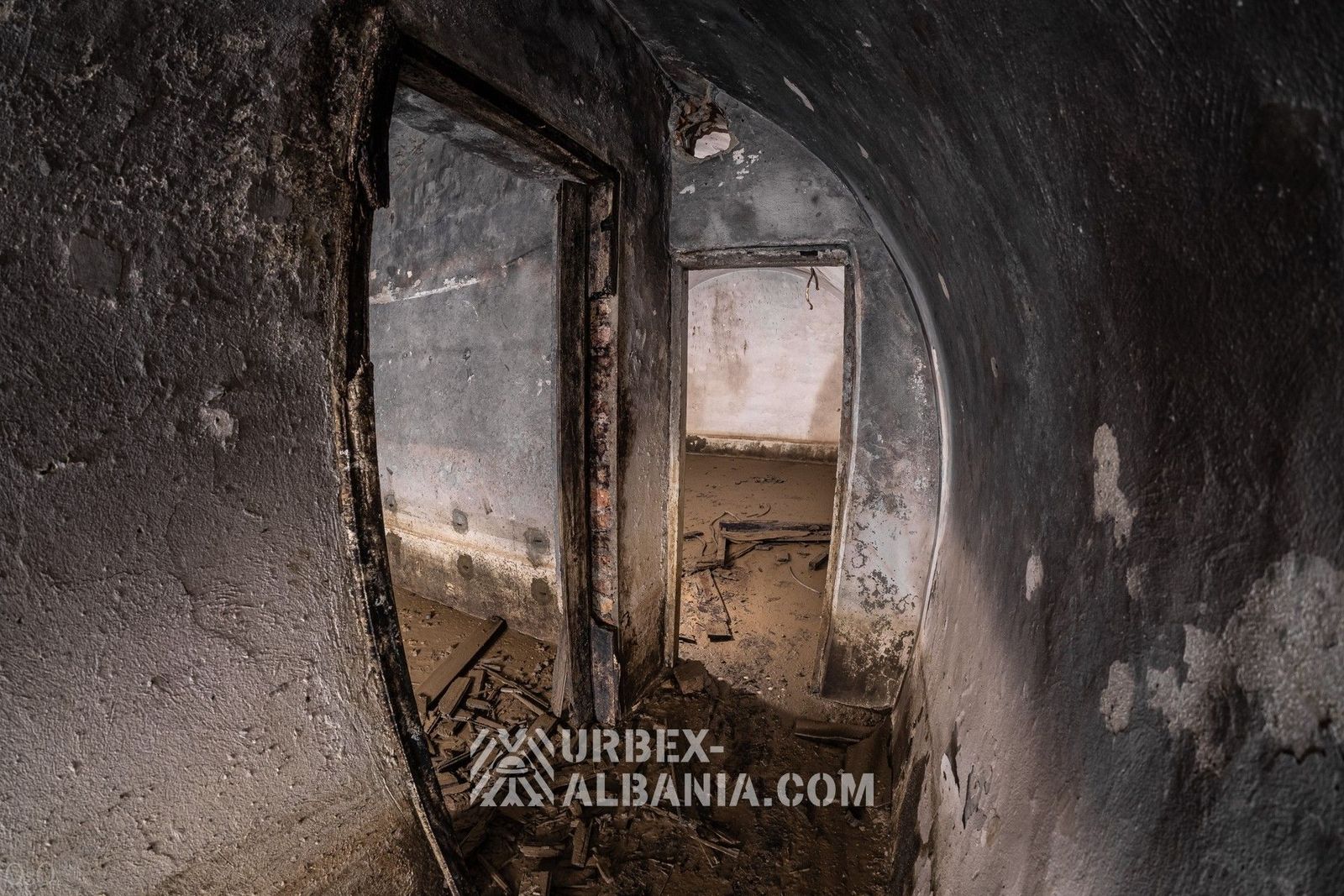 Kommandobunker des Tirana-Bezirks