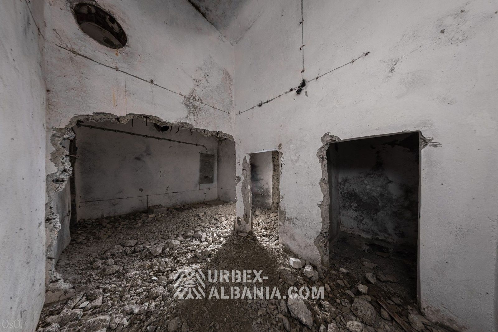 El búnker de Hoxha en el valle de Skrapar
