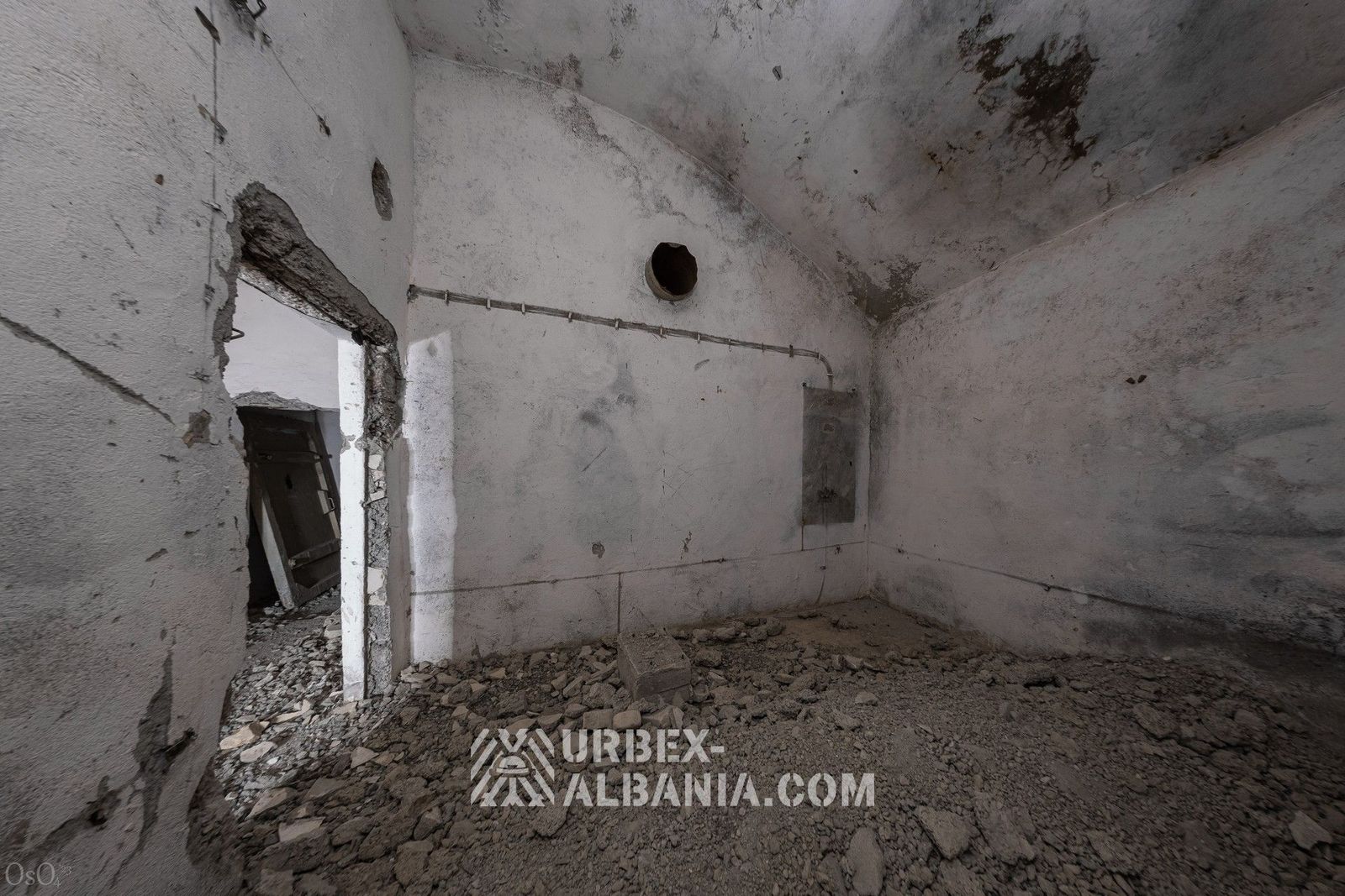 El búnker de Hoxha en el valle de Skrapar