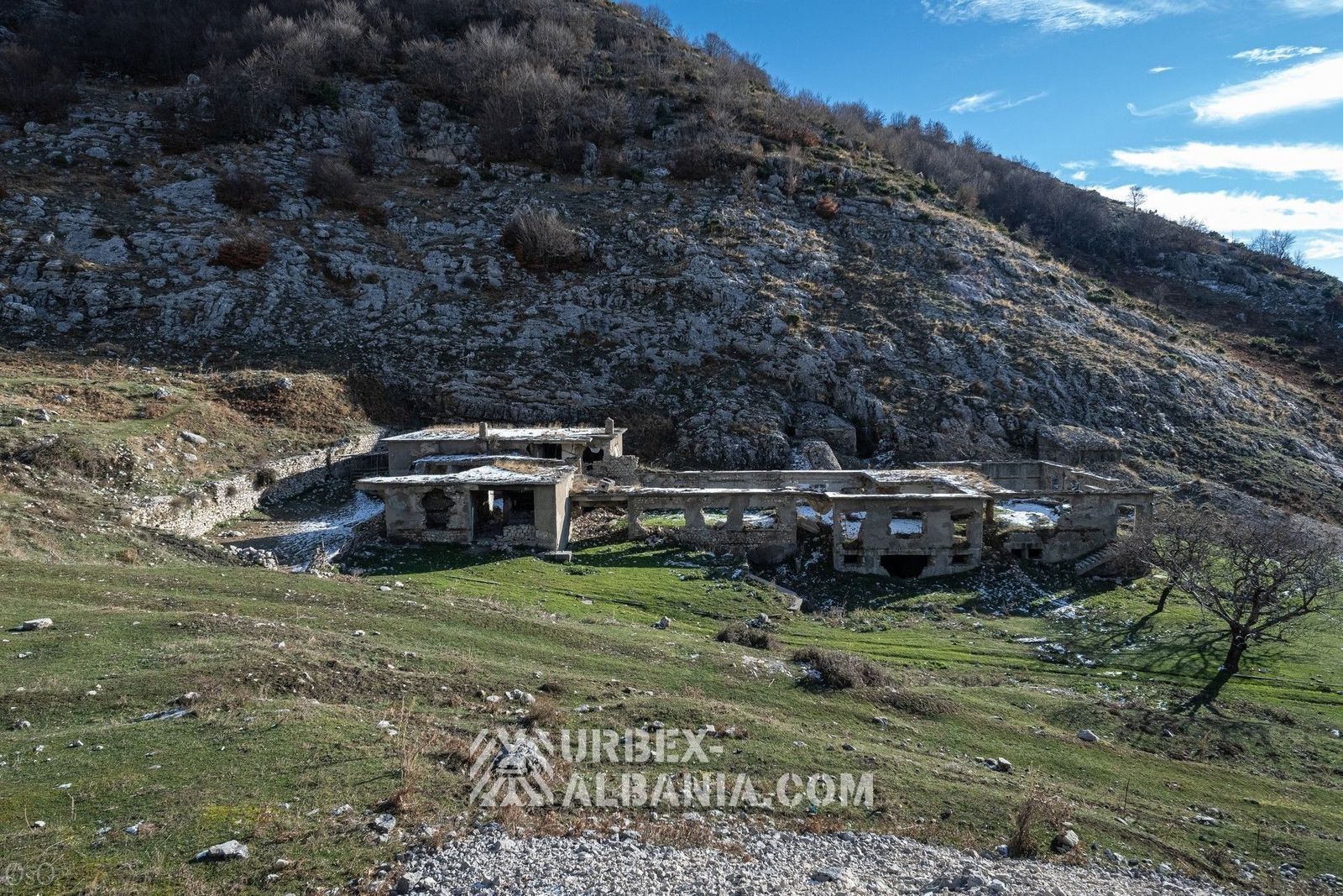 El búnker de Hoxha en el valle de Skrapar